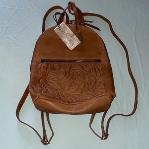 Born Genuine Leather Tooled Backpack